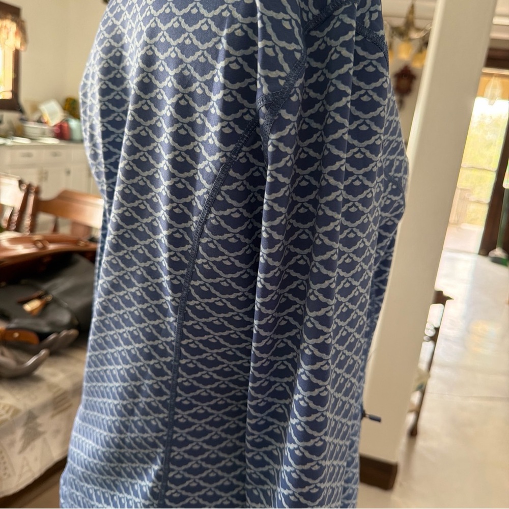 lululemon athletica Blue Geometric Zip Jacket - Picture 8 of 9